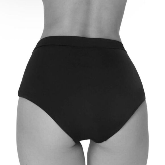 Andie Swim Wide Band High Waisted Bikini Bottom in Chili Pepper Size XS NWT - Picture 10 of 11